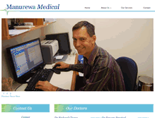Tablet Screenshot of manurewamedical.co.nz